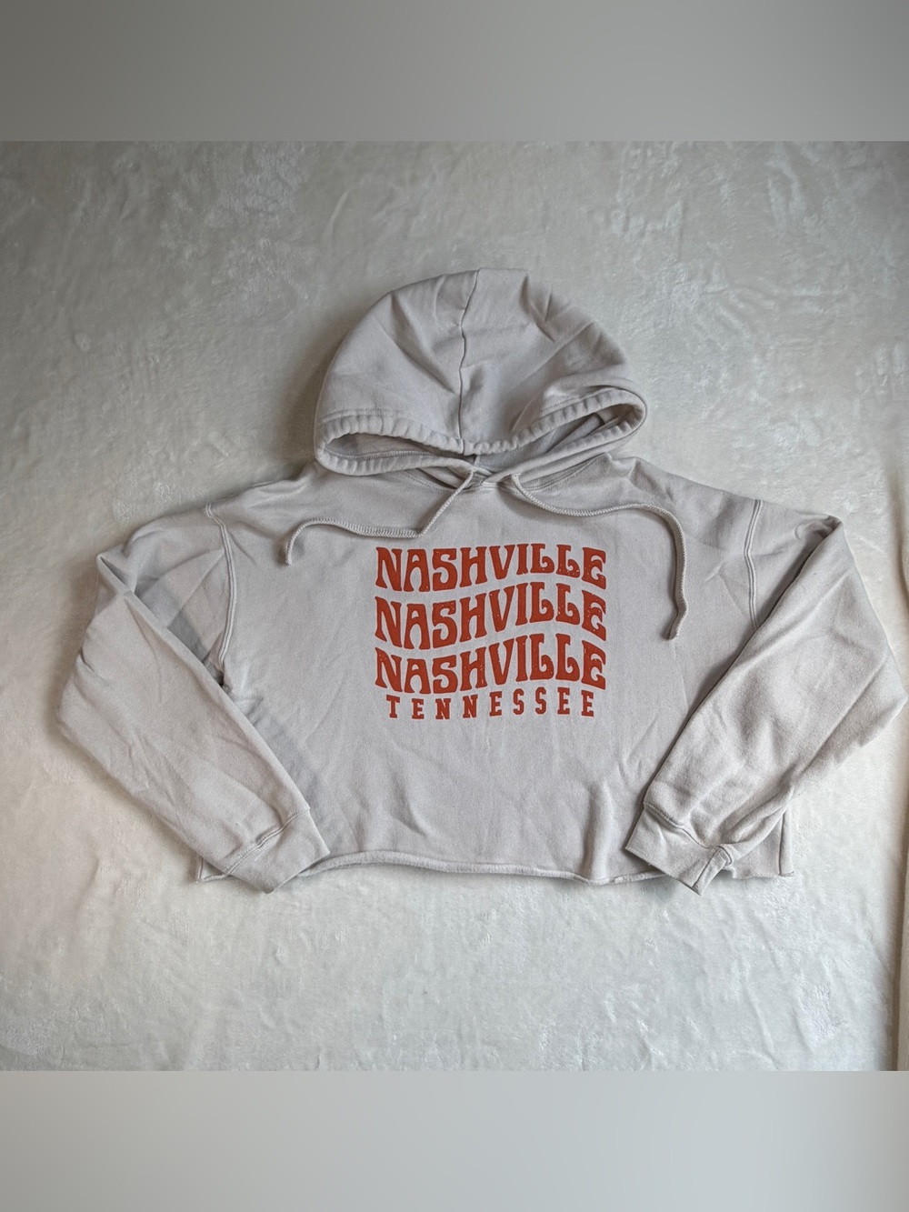 Nashville‎ x3 Crop Hoodie by It’s a Nashville Thing Y’all - Size Large